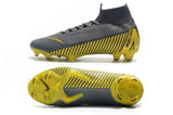 NIKE Mercurial Superfly VI 360 Elite FG Yellow Stripe Grey - StarStadium