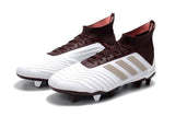 Adidas Predator 18.1 FG Soccer Cleats White Red Wine Gold - StarStadium