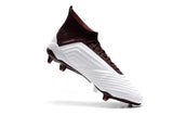 Adidas Predator 18.1 FG Soccer Cleats White Red Wine Gold - StarStadium