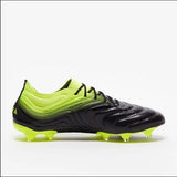 Adidas Copa 19.1 FG Black Yellow Green - StarStadium