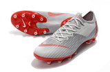 NIKE Mercurial Superfly VI 360 Elite AG High Low Silver Red - StarStadium