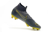 NIKE Mercurial Superfly VI 360 Elite FG Yellow Stripe Grey - StarStadium