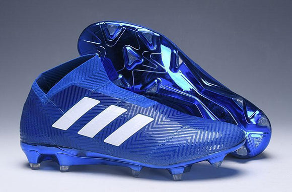 adidas Nemeziz 18+ FG Blue White - StarStadium