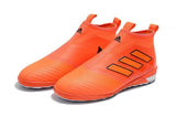 Adidas ACE Tango 17+ Purecontrol IC Soccer Cleats Red Orange Black - StarStadium