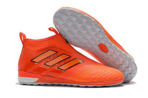 Adidas ACE Tango 17+ Purecontrol IC Soccer Cleats Red Orange Black - StarStadium