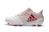 Adidas X Series Leather FG Cleats White/Orange