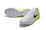 Nike MagistaX Finale II IC Soccer Shoes White Black Volt - StarStadium
