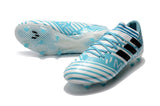 Adidas Nemeziz Messi FG Soccer Shoes Silver/Blue/Black