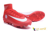 Nike Mercurial Superfly V Fc Bayern Munich Fg Cleats Red White - StarStadium