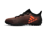 Adidas X series TF Thunderstorm Grass Spikes Soccers Shoes Orange/Black