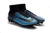 Nike Mercurial Superfly V FG Soccer Cleats Blue Black - StarStadium