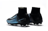 Nike Mercurial Superfly V FG Soccer Cleats Blue Black - StarStadium