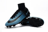 Nike Mercurial Superfly V FG Soccer Cleats Blue Black - StarStadium