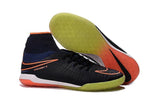 Nike HypervenomX Proximo IC Soccer Shoes Orange Black GrassGreen White - StarStadium