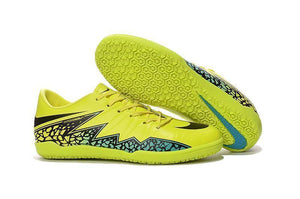 Nike Hypervenom Phelon II IC Soccer Shoes Volt Black Hyper Turquoise - StarStadium