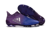 Adidas X 16+ Purechaos FG/AG Soccer Cleats Purple Blue - StarStadium