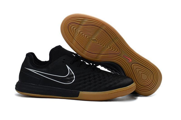 Nike MagistaX Finale II IC Soccer Shoes Black Gum Light Brown - StarStadium