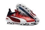 PUMA evoTOUCH Pro FG Soccer Cleats Red White Blue Black