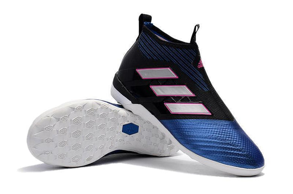 Adidas ACE Tango 17+ Purecontrol IC ACE17018 Core Black/White/Blue - StarStadium