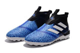 Adidas ACE Tango 17+ Purecontrol Turf Soccer Cleats Blue Crystal Black - StarStadium