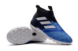 Adidas ACE Tango 17+ Purecontrol Turf Soccer Cleats Blue Crystal Black - StarStadium