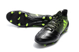 Adidas X Series Leather FG Cleats Black/Green