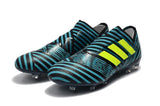 Adidas Nemeziz FG Agility TPU Cleats  BLue/Black/Lime