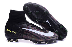 Nike Mercurial Superfly V FG Soccer Cleats Pitch Dark Pack - StarStadium