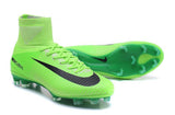 Nike Mercurial Superfly V FG Soccer Cleats Grass Green Black - StarStadium