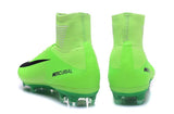 Nike Mercurial Superfly V FG Soccer Cleats Grass Green Black - StarStadium