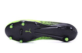 PUMA evoSPEED 17 SL-S FG Soccer Cleats Green Black Yellow - StarStadium