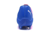 PUMA evoSPEED 17 SL-S FG Soccer Cleats Pink Blue White - StarStadium