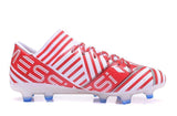 Adidas Nemeziz 17.3 FG Soccer Cleats Red Blue White - StarStadium