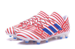 Adidas Nemeziz 17.3 FG Soccer Cleats Red Blue White - StarStadium