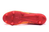 PUMA evoSPEED 17 SL-S FG Soccer Cleats Orange Yellow Red Black - StarStadium