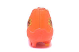 PUMA evoSPEED 17 FG Soccer Cleats Orange Black White - StarStadium