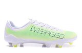PUMA evoSPEED 17 FG Soccer Cleats White Grass Green Black - StarStadium