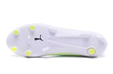 PUMA evoSPEED 17 FG Soccer Cleats White Grass Green Black - StarStadium