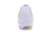 PUMA evoSPEED 17 FG Soccer Cleats White Grass Green Black - StarStadium