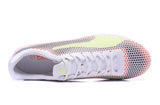 PUMA evoSPEED 17 FG Soccer Cleats White Orange Black Yellow - StarStadium