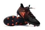 Adidas X Series Leather FG Cleats Black/Orange