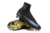 Nike Mercurial Superfly V FG Soccer Cleats Black Blue Golden - StarStadium