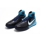 Nike MagistaX Proximo II IC Soccer Shoes Obsidian White Gamma Blue - StarStadium