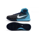 Nike MagistaX Proximo II IC Soccer Shoes Obsidian White Gamma Blue - StarStadium