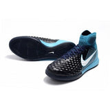 Nike MagistaX Proximo II IC Soccer Shoes Obsidian White Gamma Blue - StarStadium