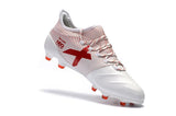 Adidas X Series Leather FG Cleats White/Orange