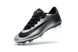 Nike Mercurial Vapor XI FG Soccer Cleats Silver Black - StarStadium