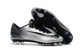 Nike Mercurial Vapor XI FG Soccer Cleats Silver Black - StarStadium