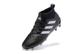 Adidas ACE 17.1 Primeknit Soccer Cleats CoreBlack White Night Metallic - StarStadium