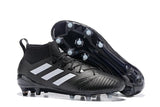 Adidas ACE 17.1 Primeknit Soccer Cleats CoreBlack White Night Metallic - StarStadium